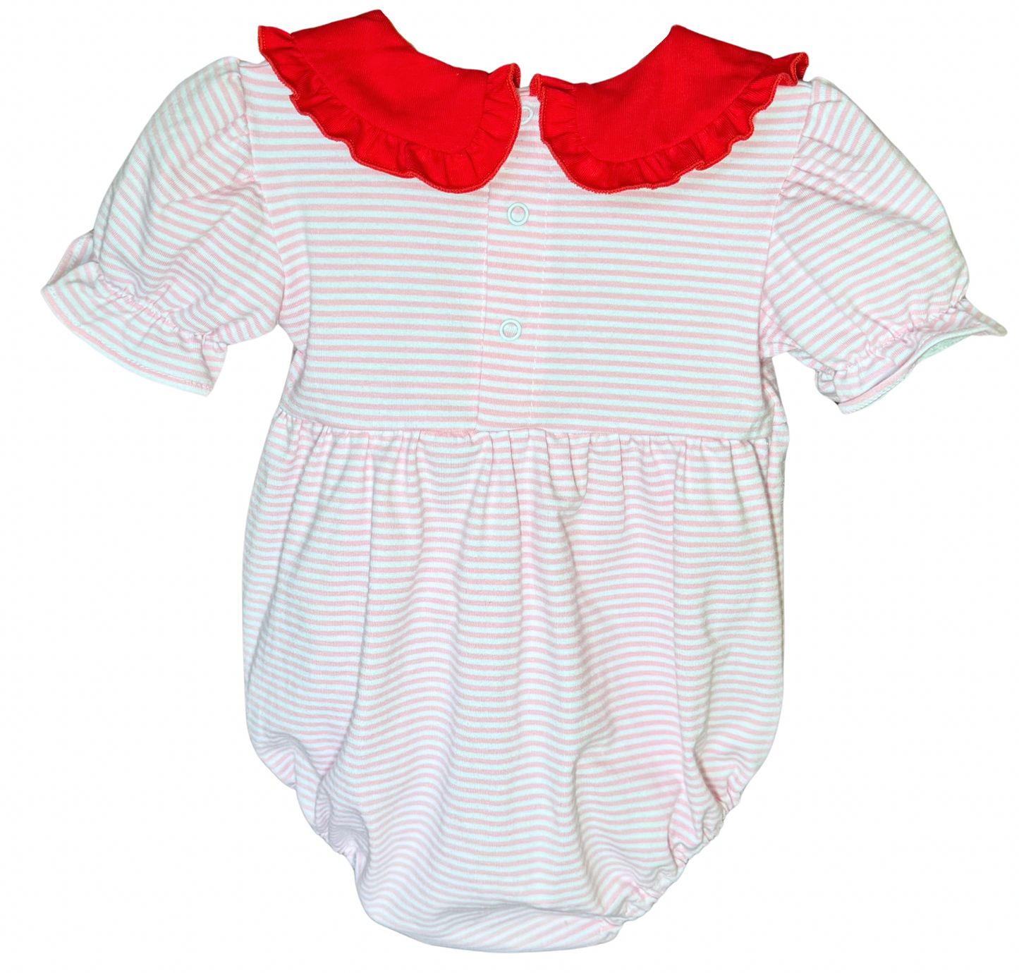 Pink & White Stripe Bubble