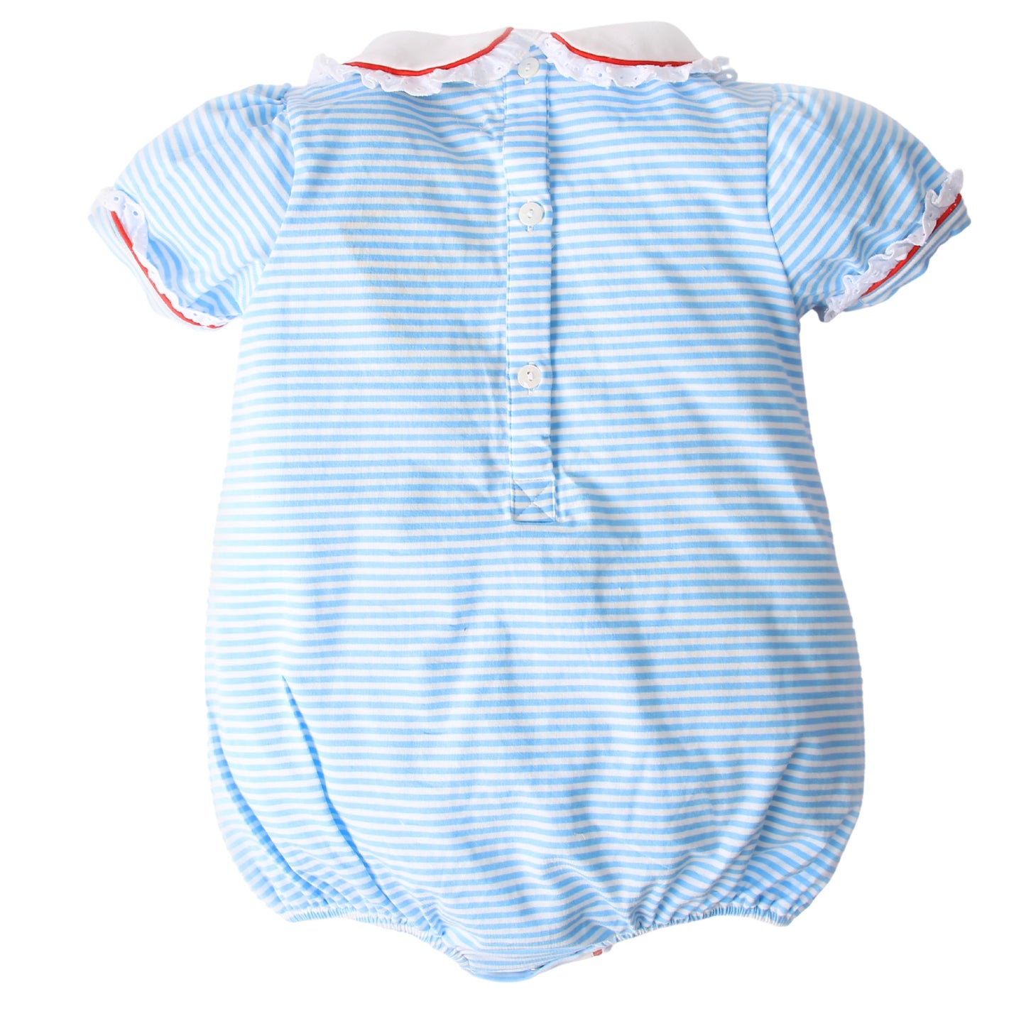 Embroidered Back to School Apple Bubble