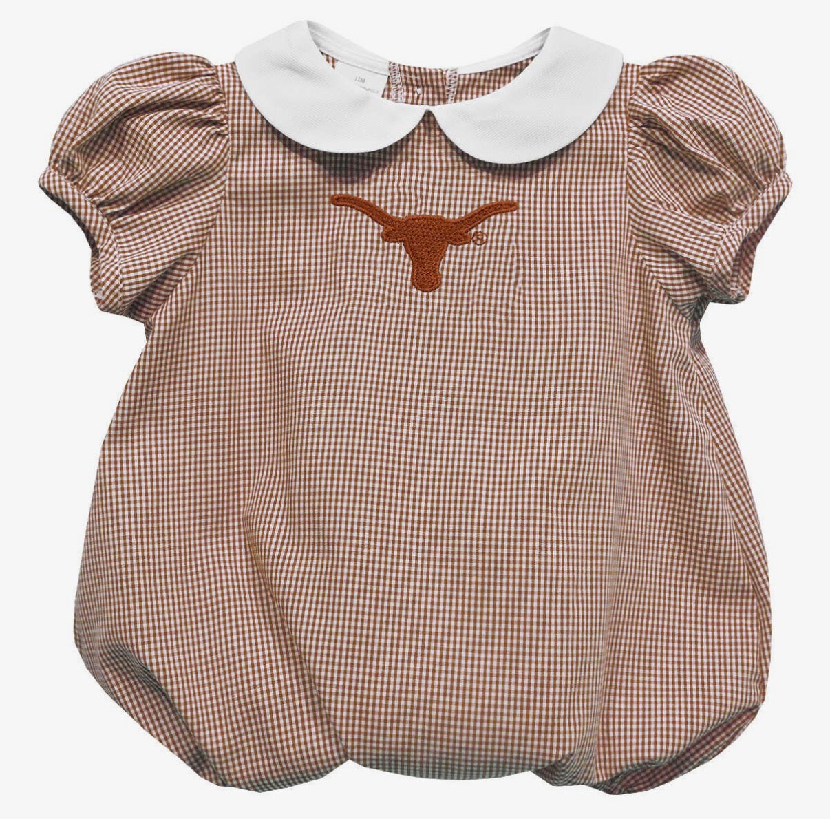 Texas Longhorns Embroidered Burnt Orange Girl Bubble