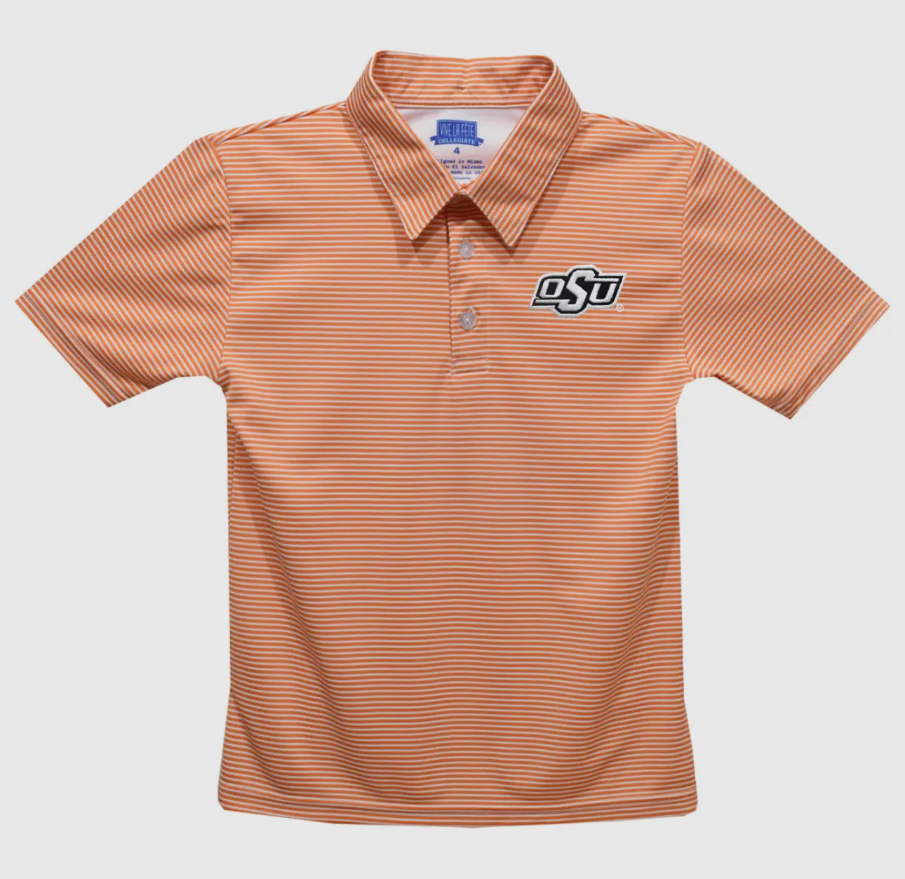 OSU Cowboys Embroidered Polo Shirt