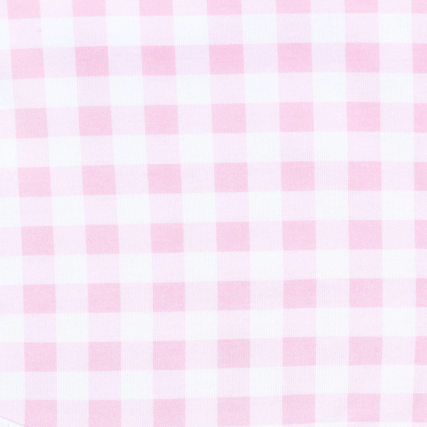 Baby Checks Long Pajamas - Pink