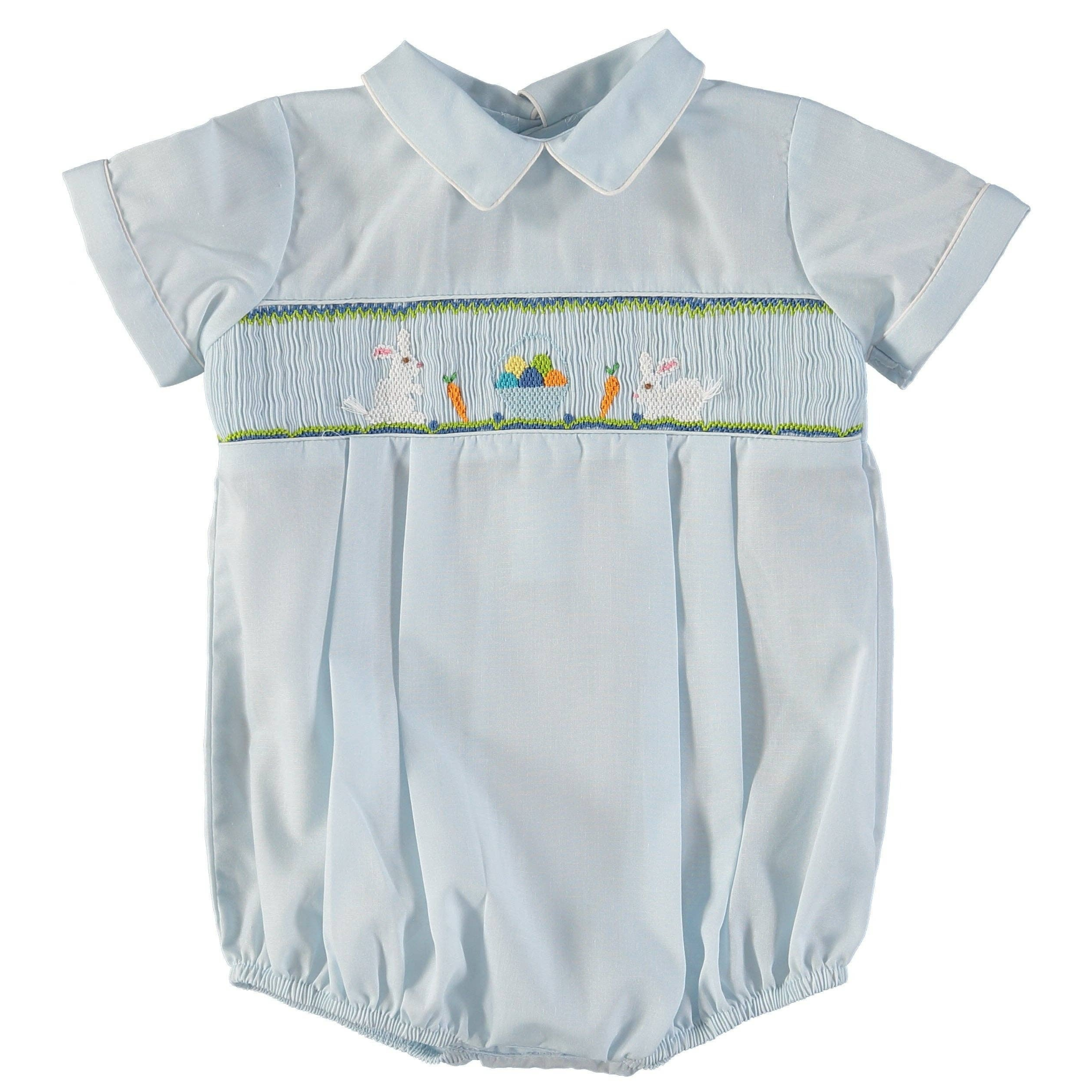 Blue Easter Bunnies Bubble