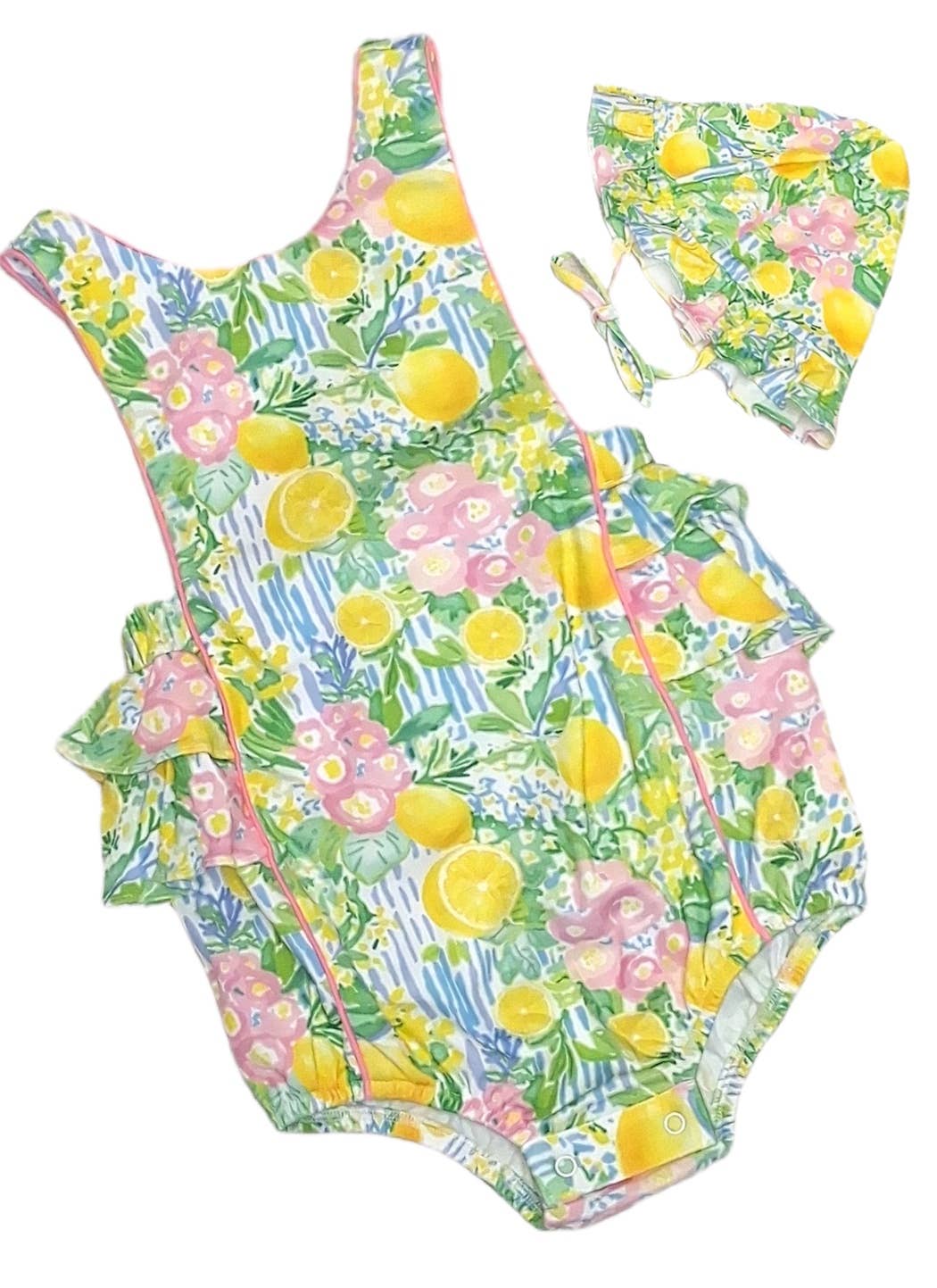 Positano Collection Baby Girl Sun Bubble and Sun Hat