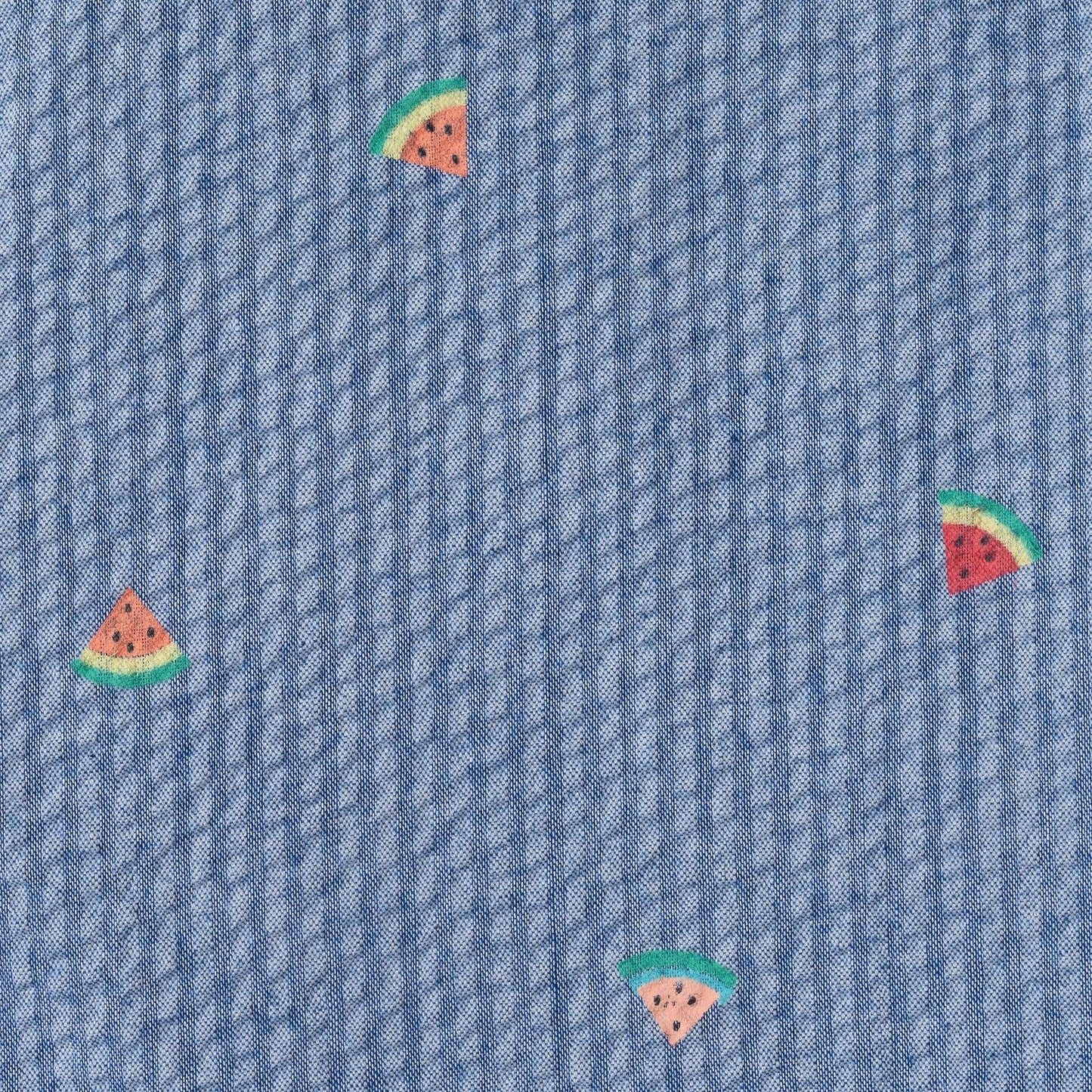 Infant Buttondown & Short Set | Watermelon Stripes