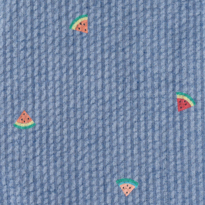 Infant Buttondown & Short Set | Watermelon Stripes