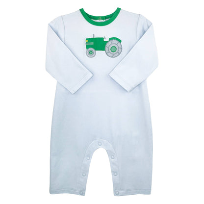 Tractor Applique Knit Longall