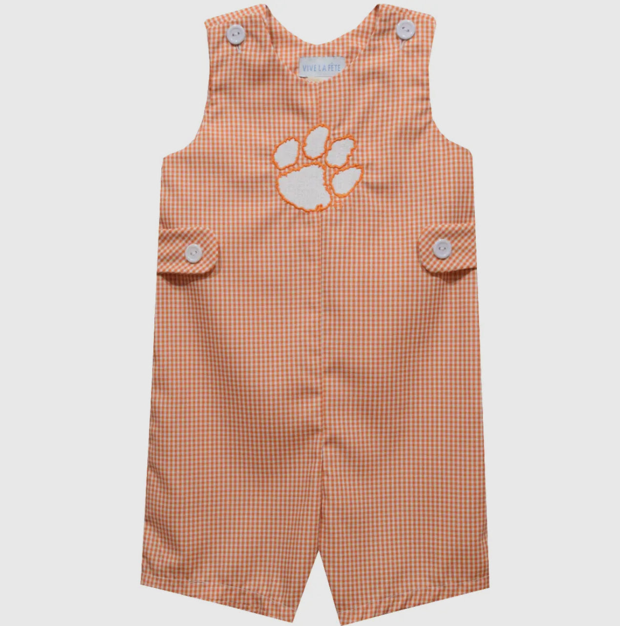 Clemson Embroidered Jon Jon