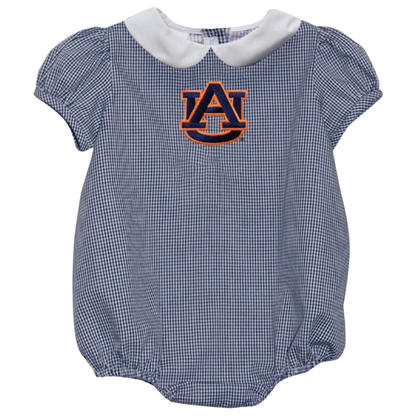 Auburn Embroidered Girl Bubble