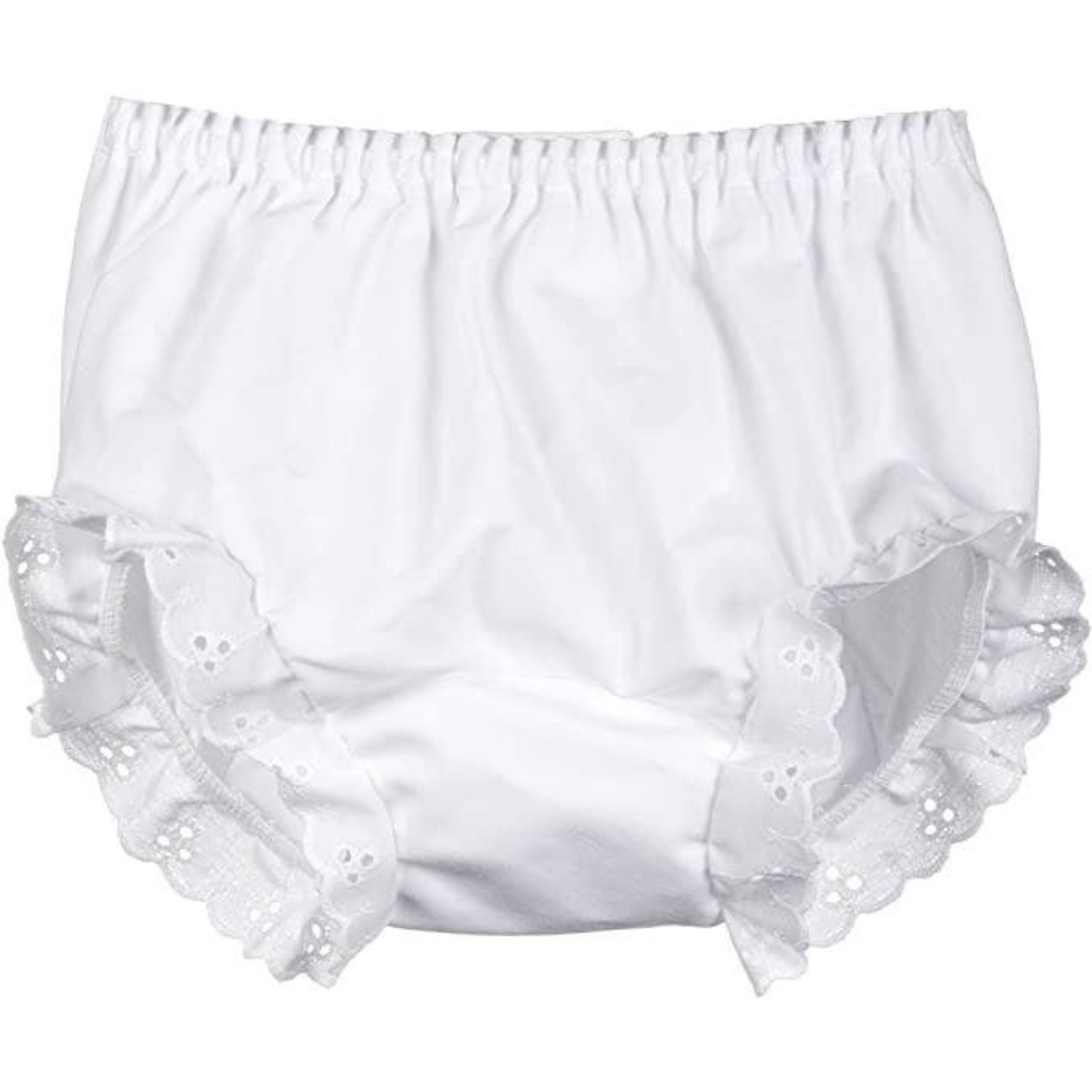 Diaper Cover - White Eyelet