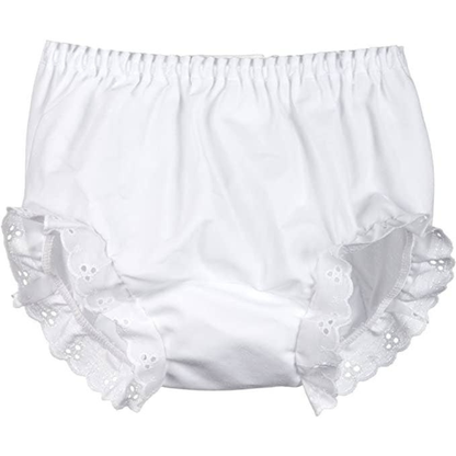 Diaper Cover - White Eyelet