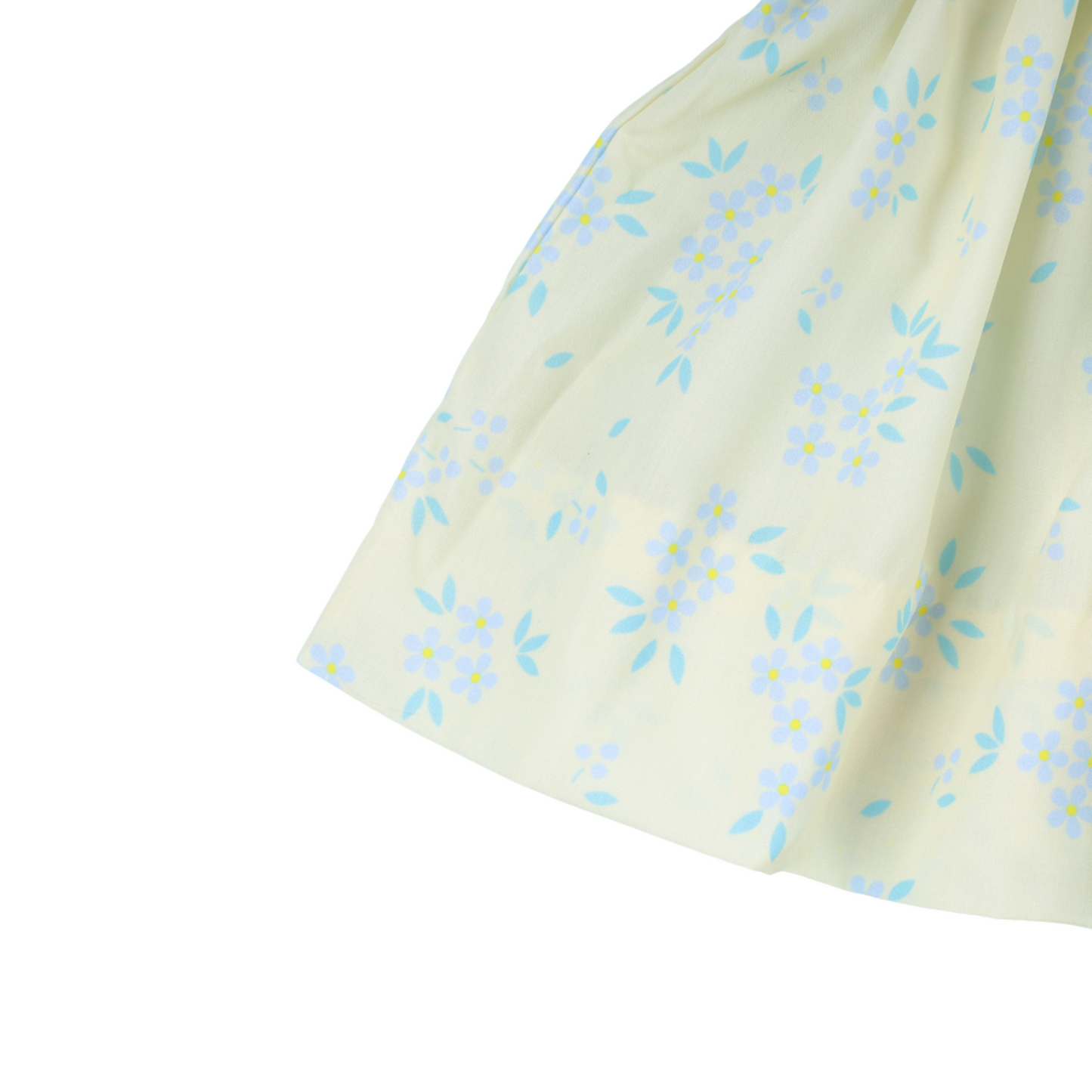 Yellow & Blue Flower Two Piece Set