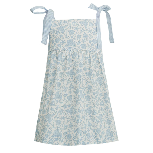 Beach Dress on white background
