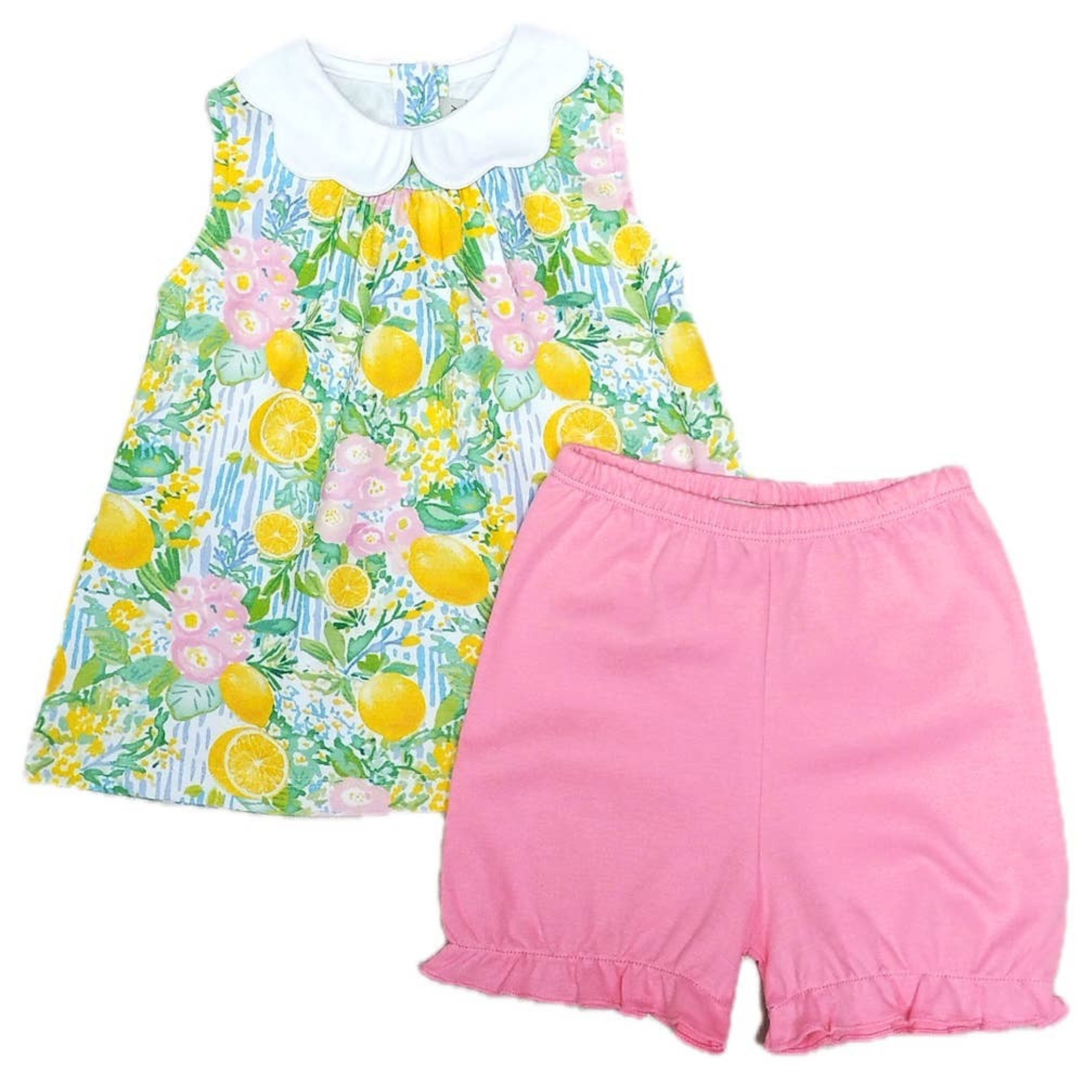Positano Collection Baby Girl's Bloomer Set
