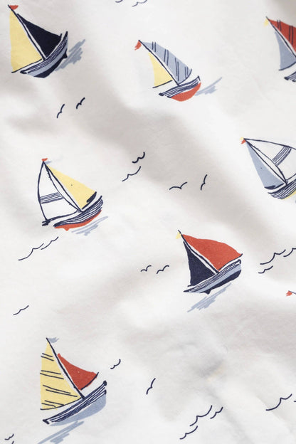 Kids Short Sleeve Oxford Shirt - Little Skippers