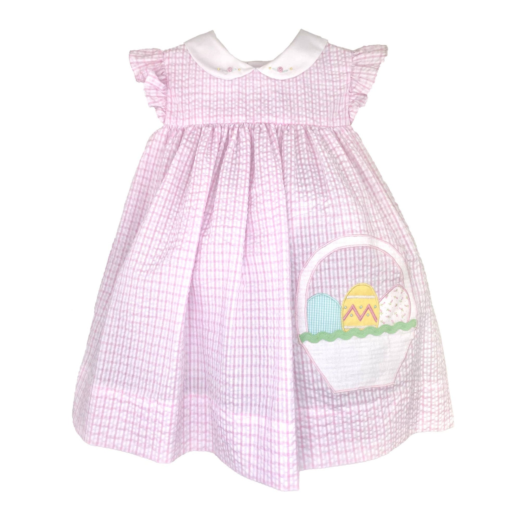 Easter Basket Applique Sundress